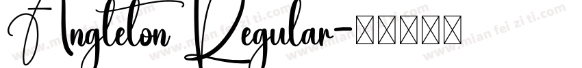 Angleton Regular字体转换